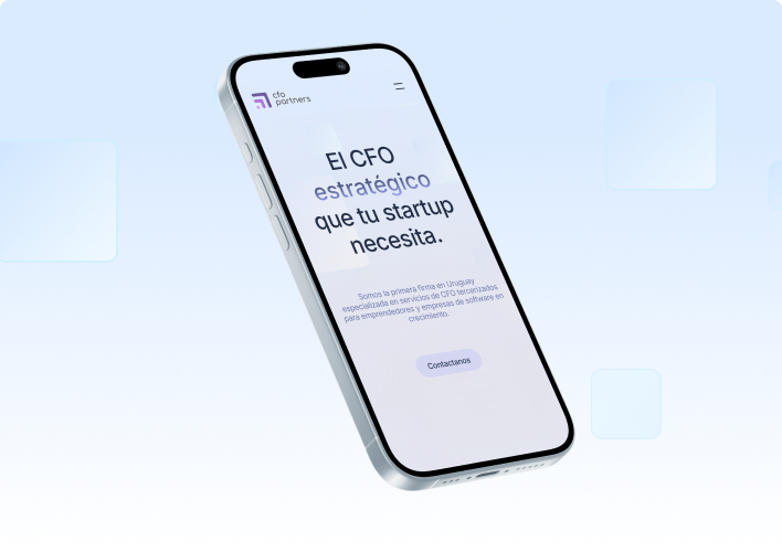 El CFO estratégico phone mockup
